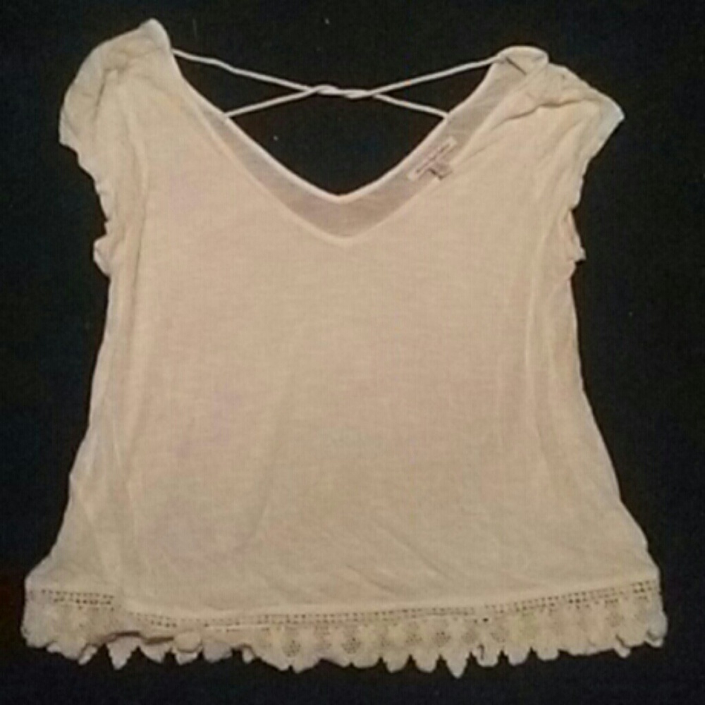 Sexy little cross back top
